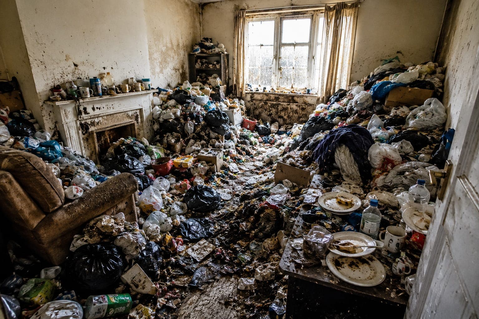 Before: Hoarder Property Recovery in London, England